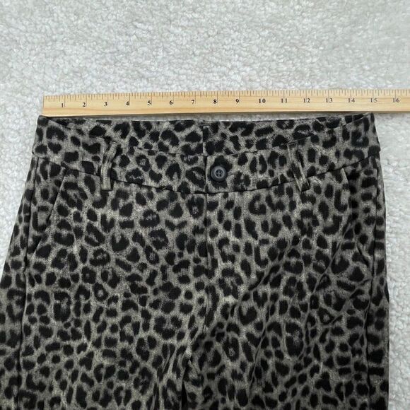 CABI Leopard Trouser Ankle Pants - Picture 5 of 10